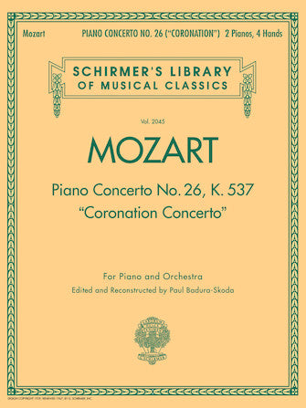 Mozart - Piano Concerto No. 26, K. 537 Coronation Concerto