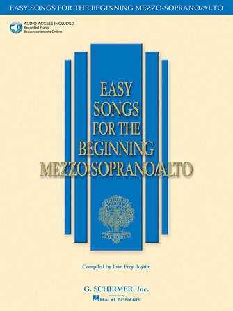 Easy Songs for Beginning Singers - Mezzo-Soprano/Alto