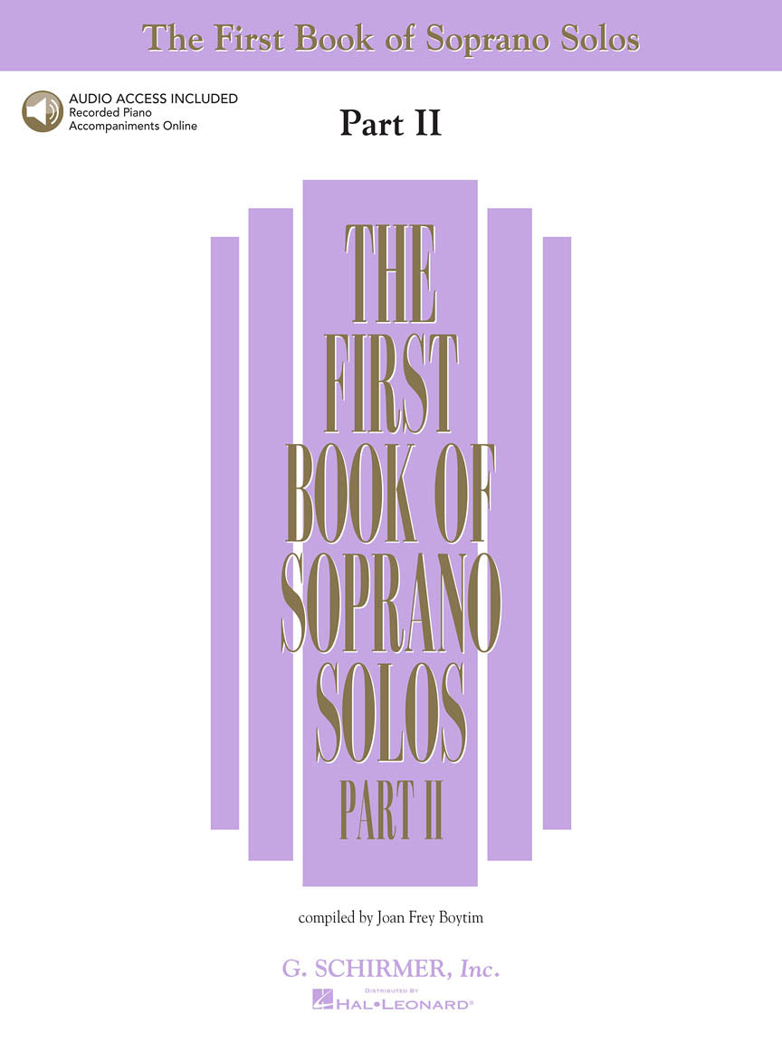 First Book of Soprano Solos, The - Part II