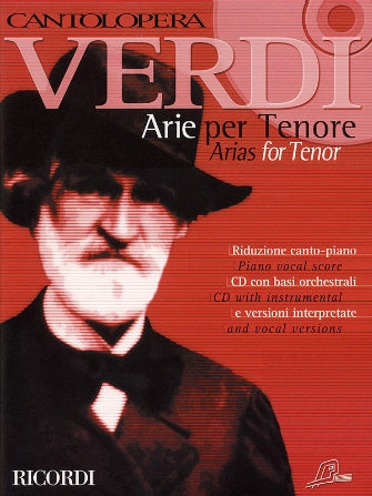 Cantolopera Collection - Verdi Arias for Tenor Volume 1