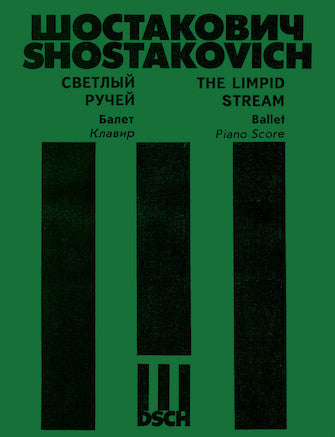 Shostakovich - The Limpid Stream - Piano Score