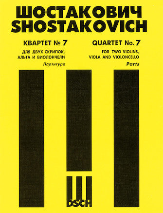 Shostakovich String Quartet No. 7, Op. 108 Parts