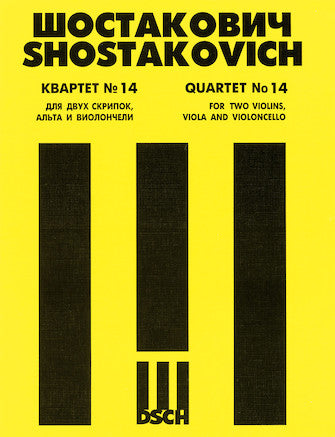 Shostakovich - String Quartet No. 14, Op. 142 Full Score