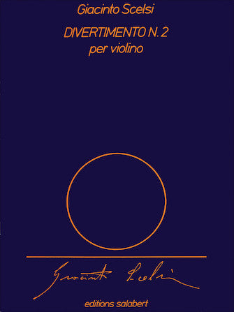 Scelsi Divertimento No. 2 Viol