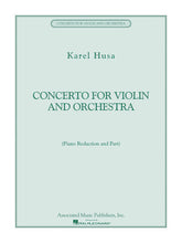 Husa, Karel - Concerto for Violin and Orchestra