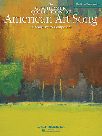 G. Schirmer Collection of American Art Song