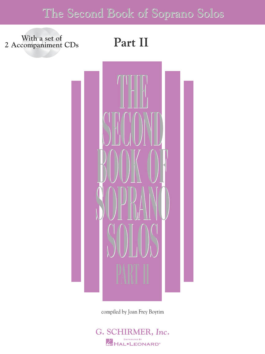 Second Book of Soprano Solos - Part II Book/Online Audio