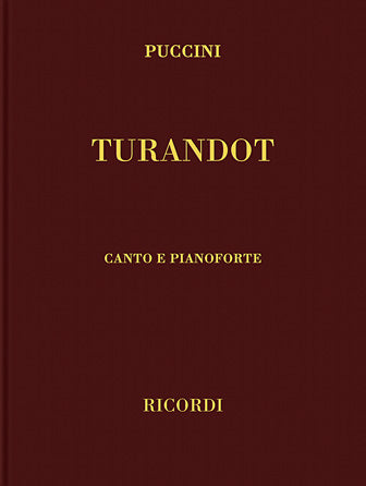 Puccini Turandot Vocal Score