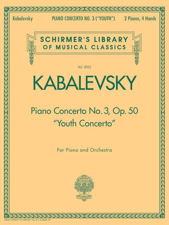 Kabalevsky Piano Concerto No. 3, Op. 50 Youth Concerto