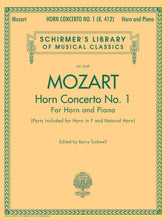 Mozart Concerto No. 1, K. 412 for Horn