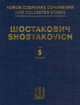 Shostakovich Symphony 5 Score - New Collected Works of - Volume 5