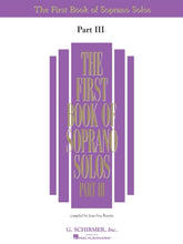 First Book of Soprano Solos - Part III