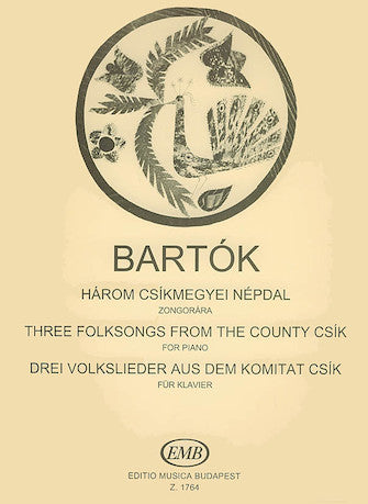 Bartok 3 Hungarian Folksongs P