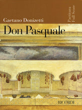 Donizetti Don Pasquale Full Score