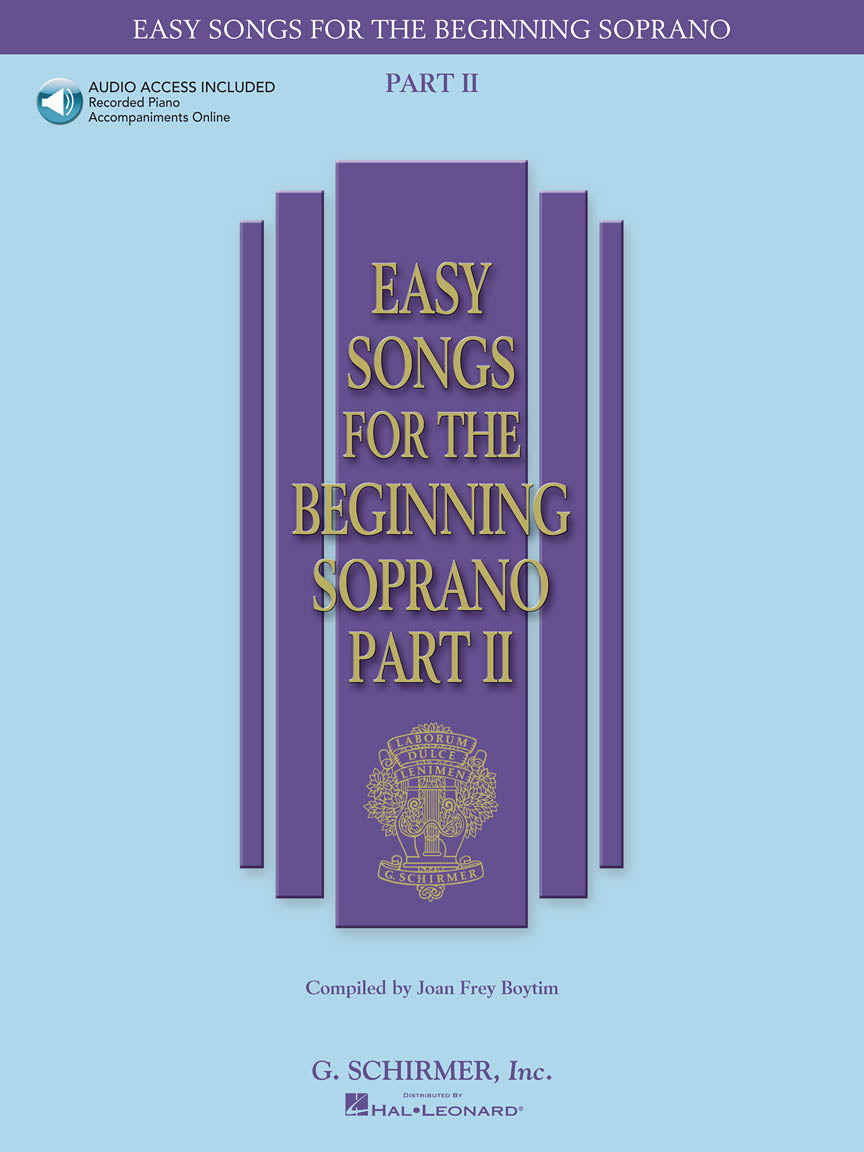 Easy Songs for Beginning Singers - Soprano, Part II