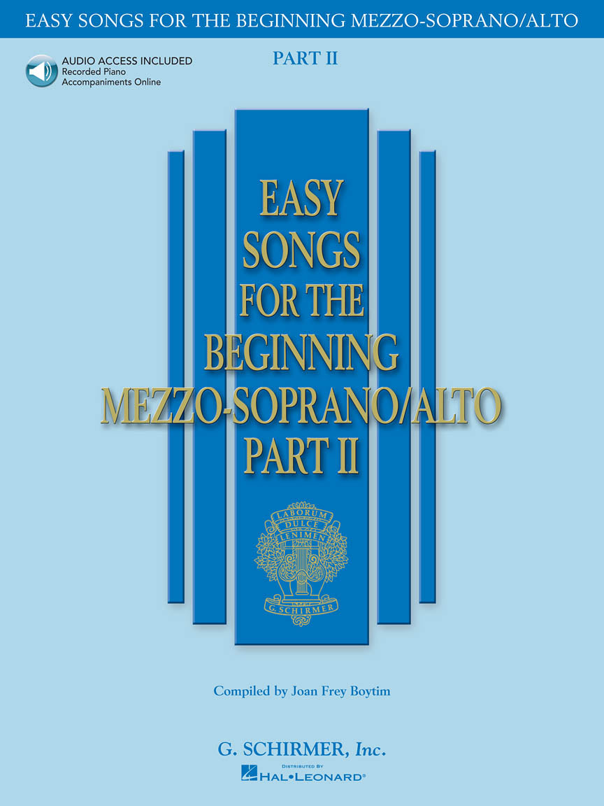 Easy Songs for the Beginning Mezzo-Soprano/Alto Part 2