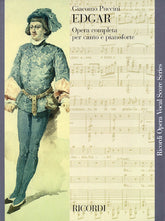 Puccini Edgar Vocal Score