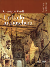 Verdi Un Ballo in Maschera (A Masked Ball) Full Score