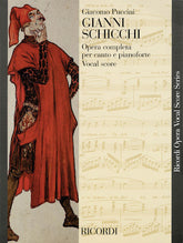 Puccini Gianni Schicchi Vocal Score