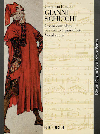 Puccini Gianni Schicchi Vocal Score