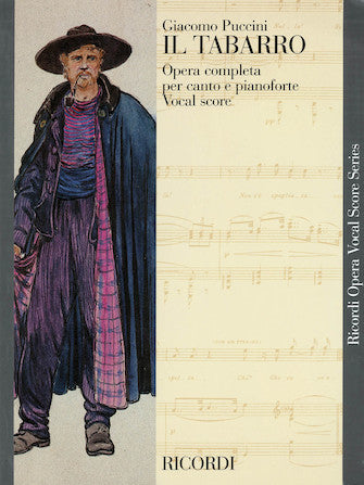 Puccini Il Tabarro Vocal Score