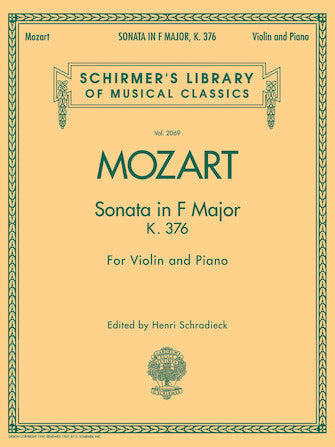Sonata in F Major, K376