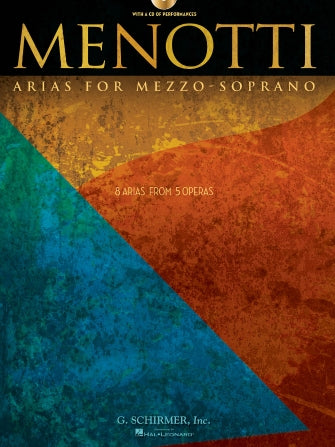 Menotti Arias for Mezzo-Soprano