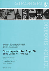 String Quartet No.7 Op.108 Score