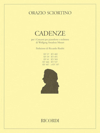 Cadenzas to Mozart Piano Concertos