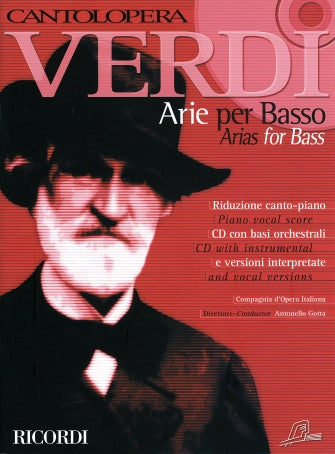 Verdi Arias for Bass - Cantolopera Series