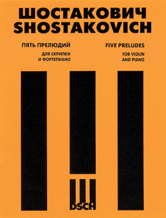 Shostakovich 5 Preludes Op. 34