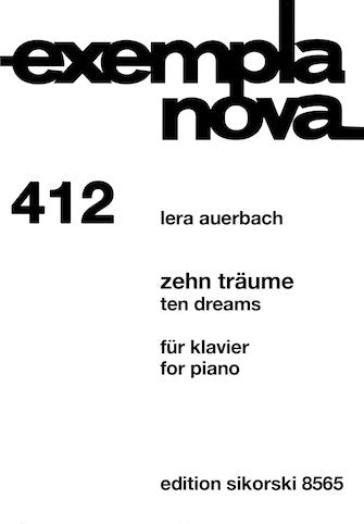 Auerbach 10 Dreams for Piano