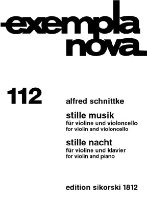 Schnittke  Musik and Stille Nacht