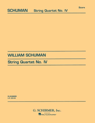 Schuman String Quartet No. 4