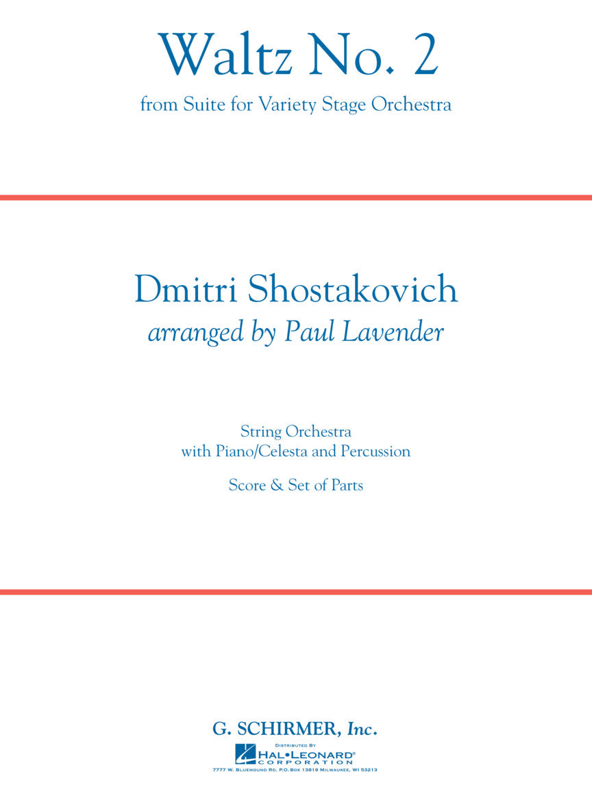 Shostakovich Waltz No. 2 (from Suite for Variety Stage Orchestra)
