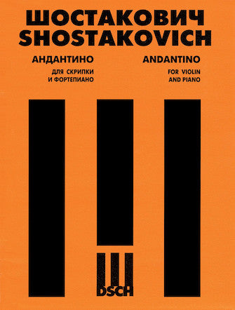 Shostakovich Andantino from Quartet No 4