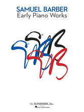 Barber Early Piano Works