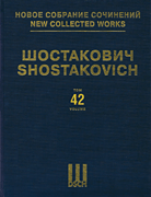 Shostakovich Concerto No. 1 For Violin New Collected Works Vol. 42 Hardcover