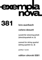 Auerbach Cetera Desunt