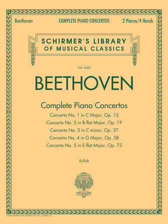Beethoven - Complete Concertos for Piano, Two Pianos, Four Hands