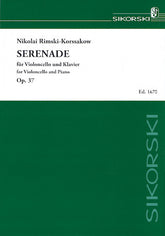 Serenade For Violoncello And Piano Op. 37