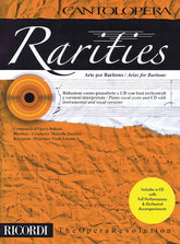 Rarities: Arias For Baritone Pno/voc Score And Cd With Instrumental And Vocal Versions