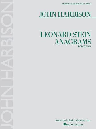 Leonard Stein Anagrams - For Piano
