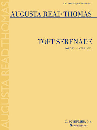 Toft Serenade - Solo Viola And Piano (from Violin Edition Ed 4493)