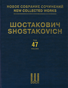 Shostakovich Cello Concerto No. 1 Op. 107 Piano Score  Hardcover