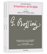 Rossini Il Barbiere di Siviglia - Vocal Score based on the Critical Edition