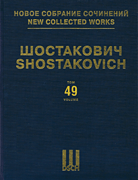 Shostakovich Cello Concerto No. 2 Op. 126 Piano Score Dsch New Collected Works Vol 49