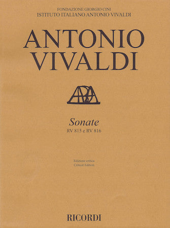 Sonata in C Major, RV 815 and Sonata in D Major, RV 816