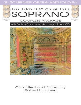 Coloratura Arias For Soprano - Complete Package: Book/diction Coach/accompaniment Cds