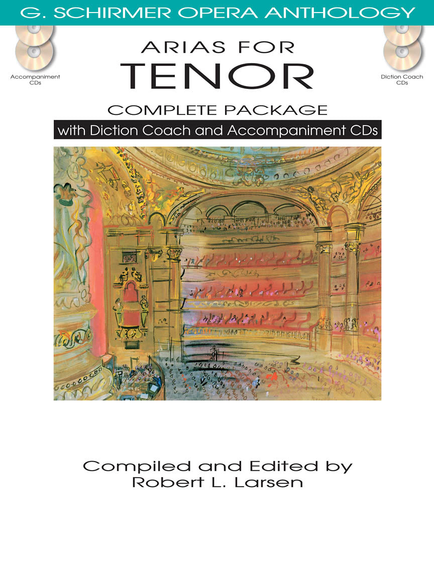 Arias for Tenor - Complete Package: Book/diction Coach/accompaniment Cds